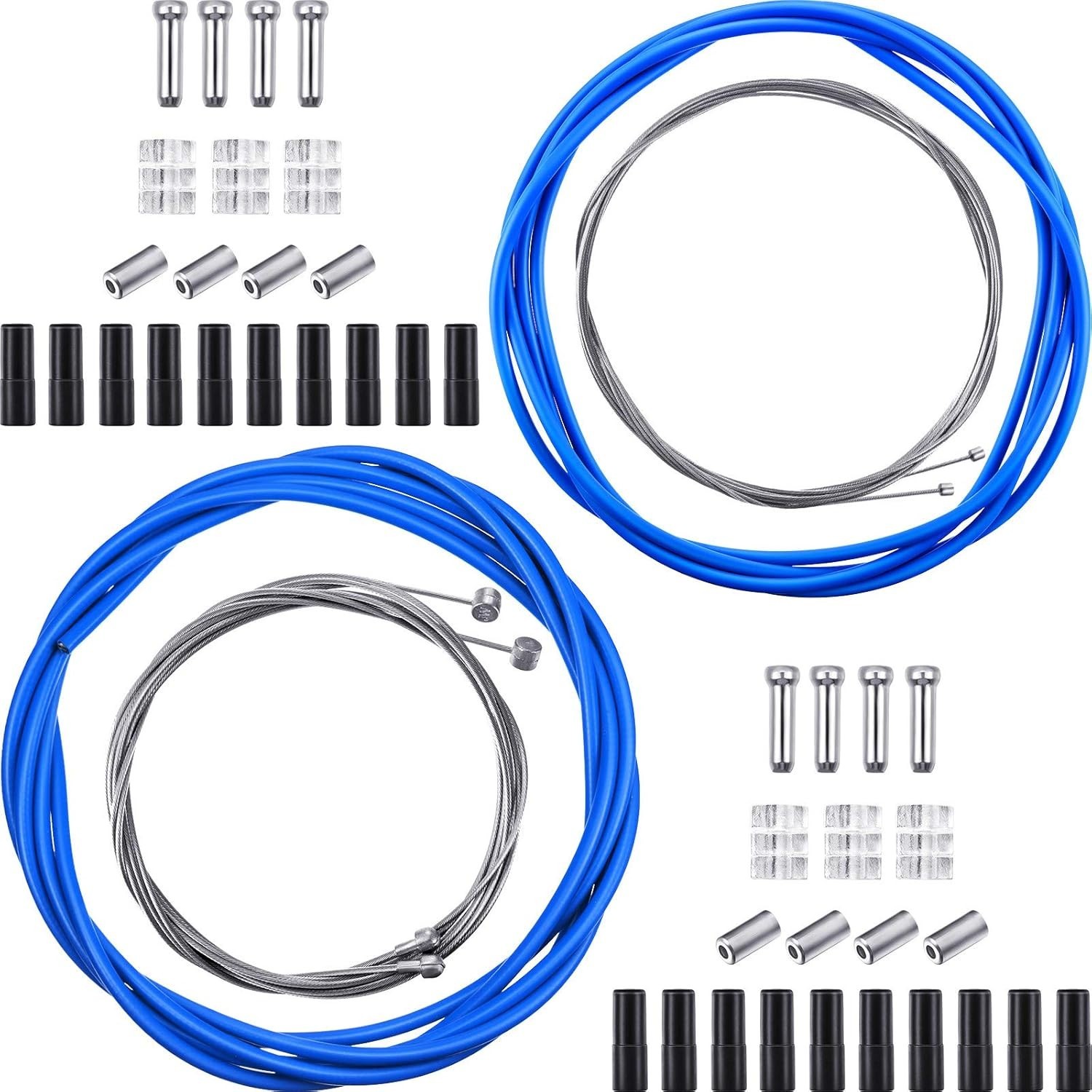 Universal Bike Brake Cable Kit Derailleur Bicycle Shifter Cable Housing Set T…