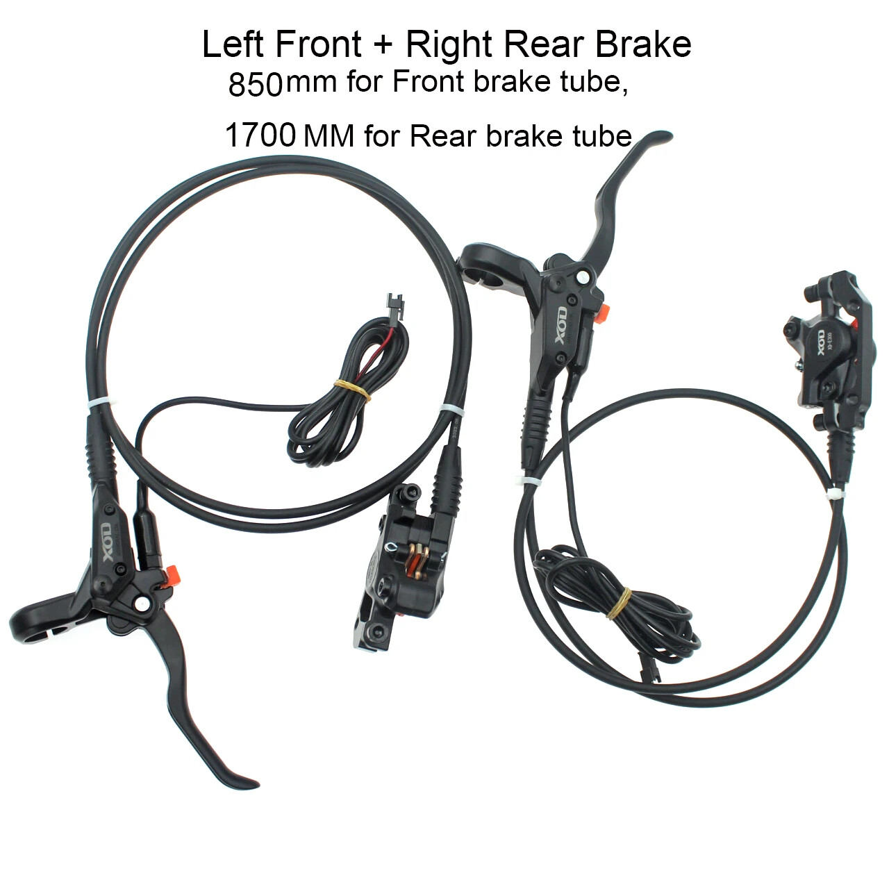 E-Bike MTB Hydraulic Disc Brake Power Off For Driving Oil Disc Brake