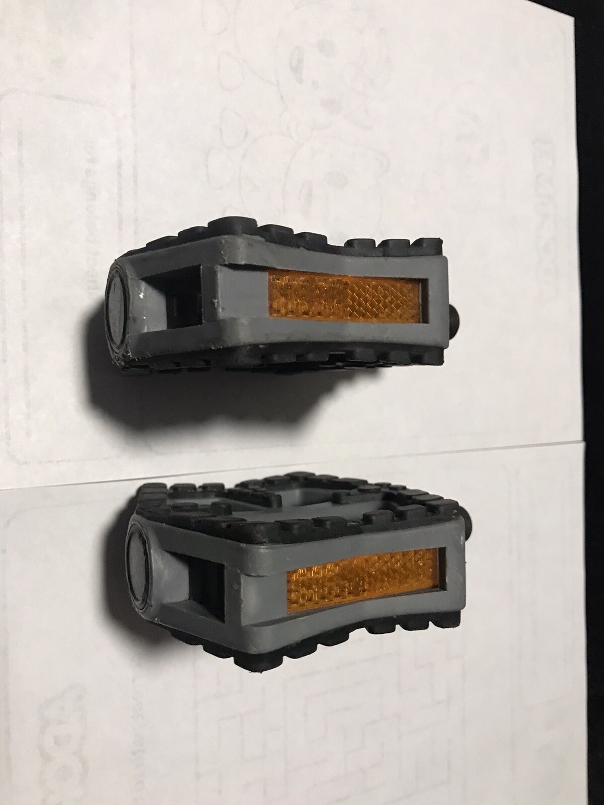 Wellgo K79 Nylon Bicycle Platform Pedals 9/16 Flats MTB BMX City Rubber Grip