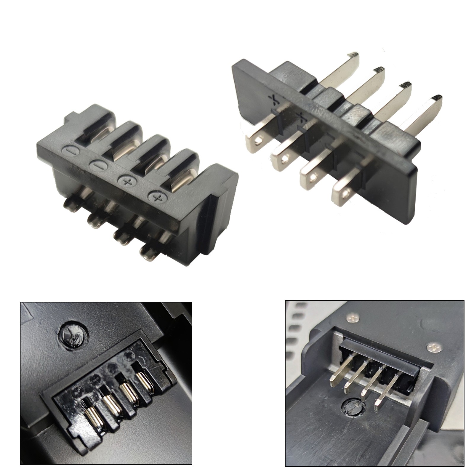 Hailong Battery Power Discharge Connector Plug 4 Pins 5 Pins Male & Female AUS