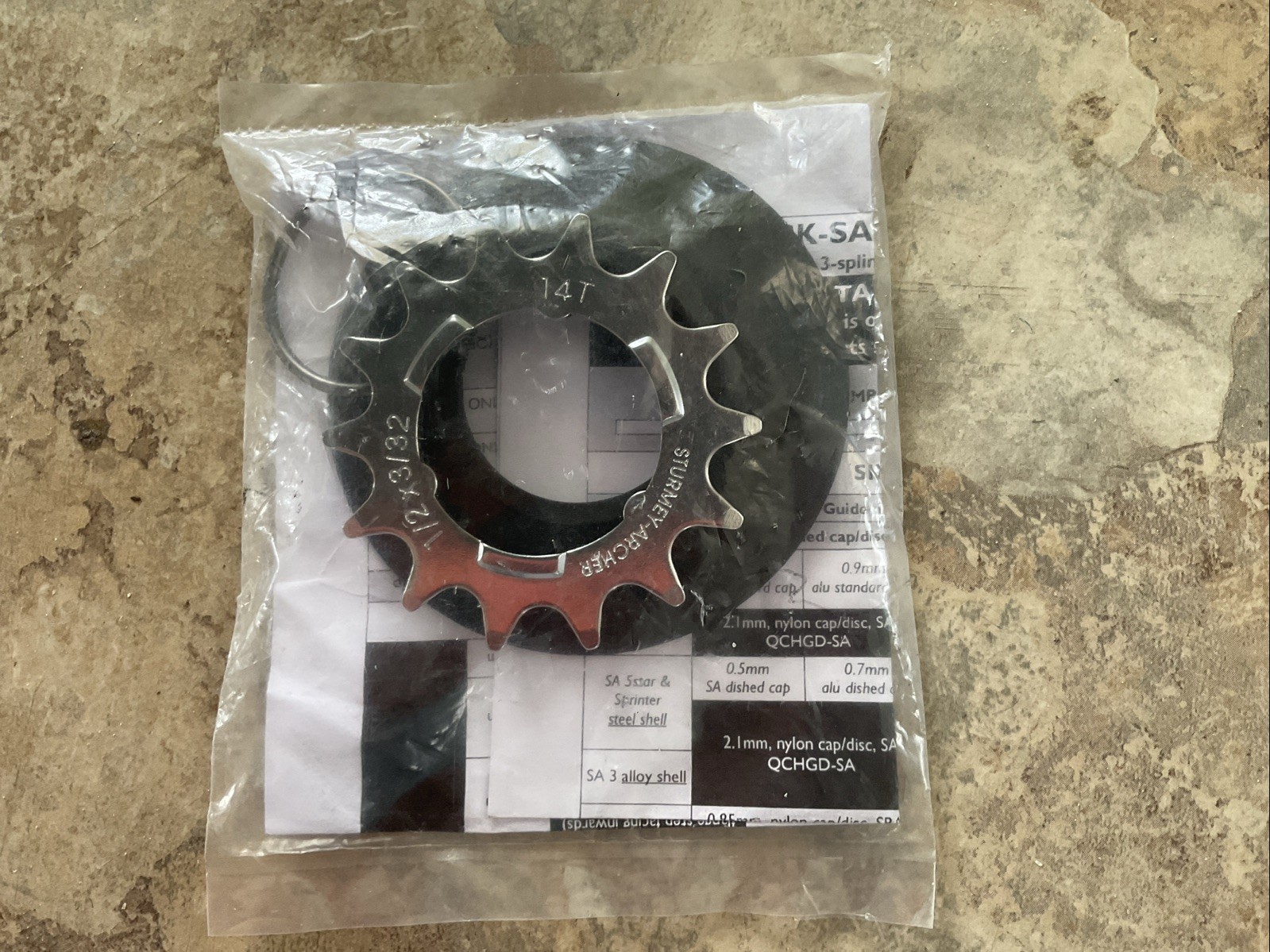 Brompton 14T Sprocket Set- Free Shipping To Mainland