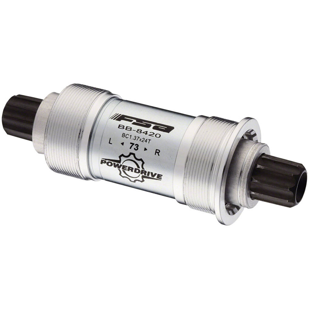 FSA 8420ST Power Drive Steel Cartridge Bearings English Bottom Bracket 73x113mm