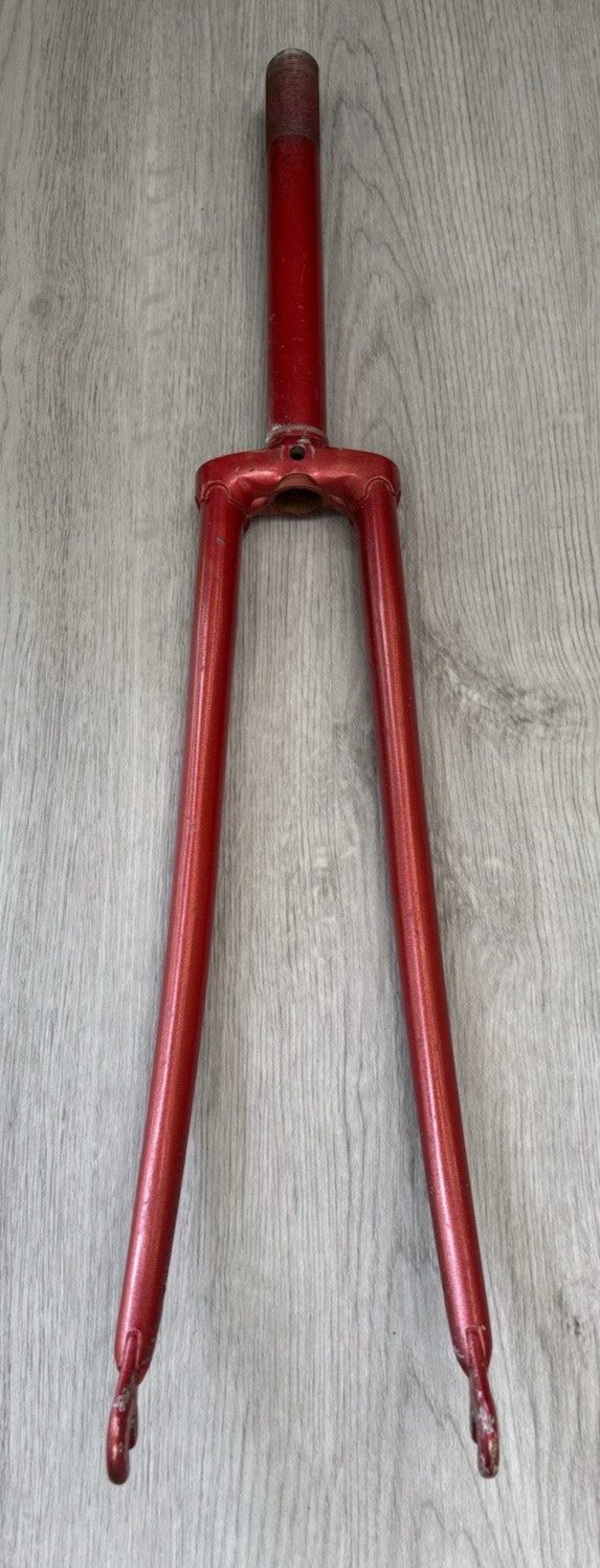 LEGNANO STEEL FORK 700C ONE-INCH THREADED 208 MM STEERER 48 MM OF FRENCH THREAD