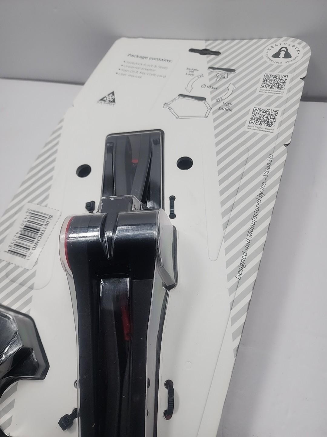 SeatyLock Hybrid Saddle Bike Lock – Multi Patent 2 in 1 Locking Bike