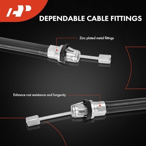 Front Parking Brake Cable Assembly Compatible with Jeep Models | for Grand