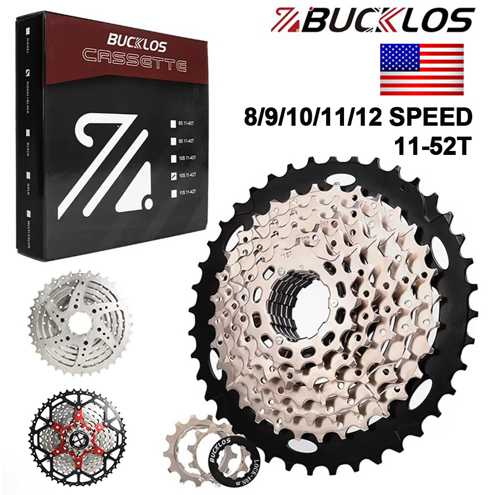 Mountain Road Bike Cassette 11-52T Sprocket Cog 8/9/10/11/12Speed fit SHIMANO HG