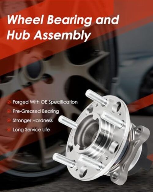 513278 Wheel Hub and Bearing Assembly Replacement for fit 2011-2016 for