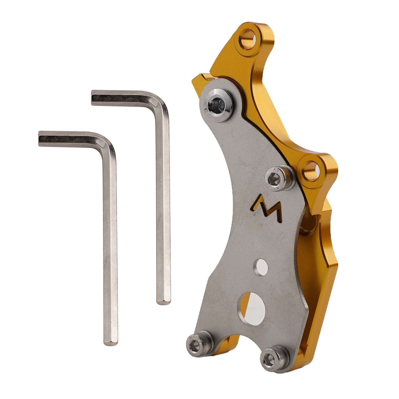 Aluminum alloy conversion kit Convert V brakes to disc brakes on your road bike
