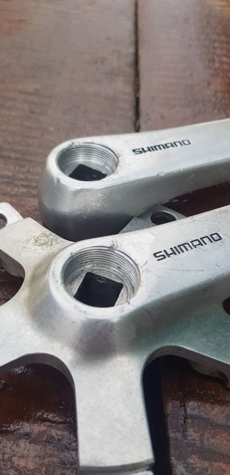 Vintage Shimano Deore XT FC-M730 175mm Crankarms 7M