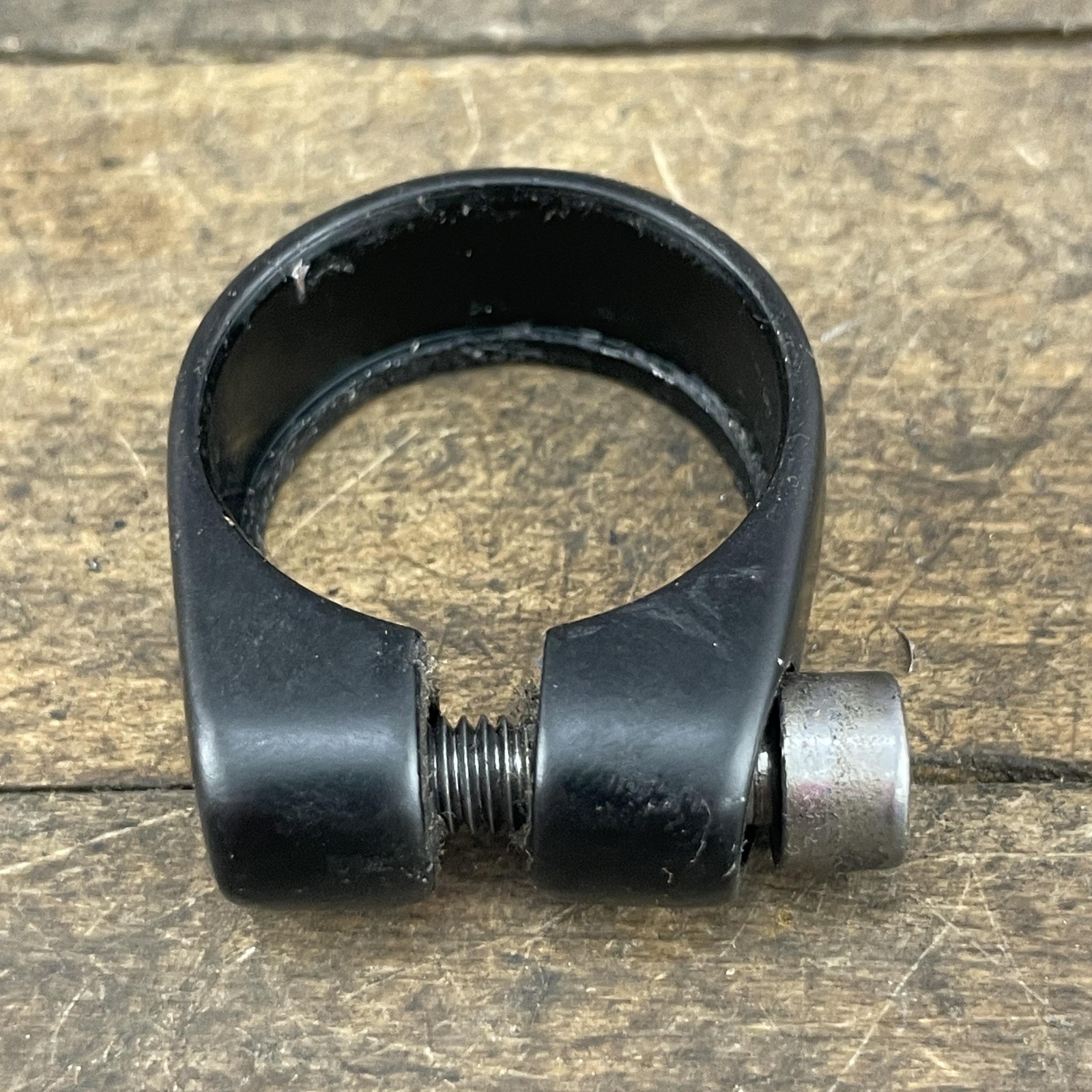 VIntage Kona Seatpost Clamp 29.8mm 30mm Black Bolt-On Single Bolt 90s MTB