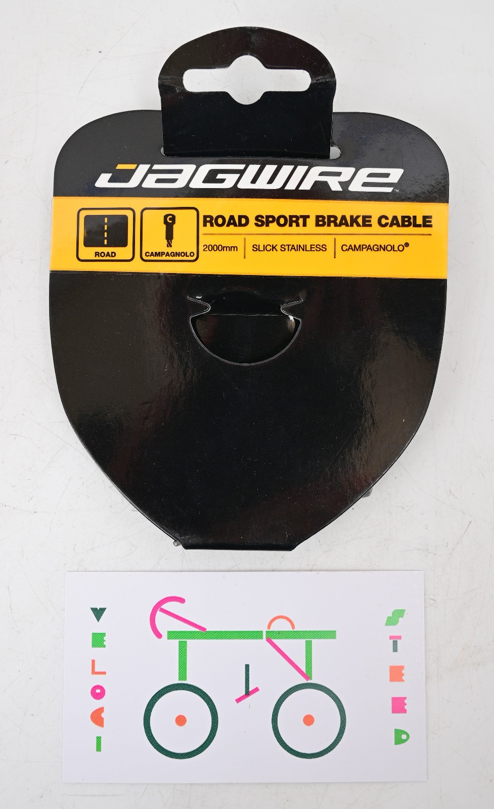 Jagwire Sport Brake Cable 1.5x2000mm Slick Stainless Campagnolo