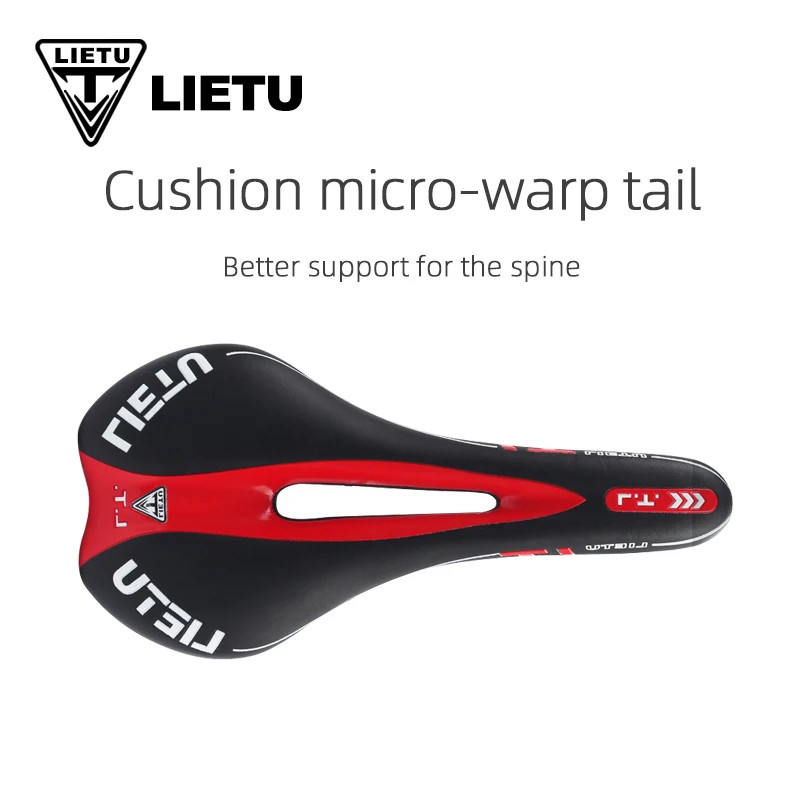 LIETU Bicycle Saddle MTB Road Bike Cycling Silicone Skid-Proof Saddle Seat Silic