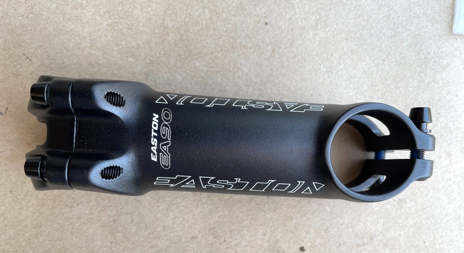 Easton EA90 1 1/8″ Threadless Stem Black 0 deg 100mm 31.8 clamp NIB/NOS