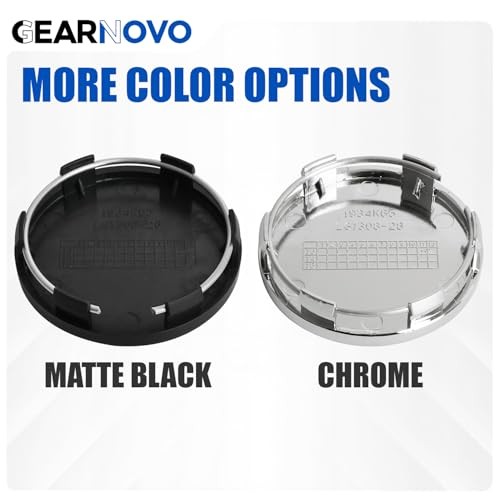 2.6Inch 65MM Wheel Center Caps for Ford Outer 65MM , Inner 61MM Chrome