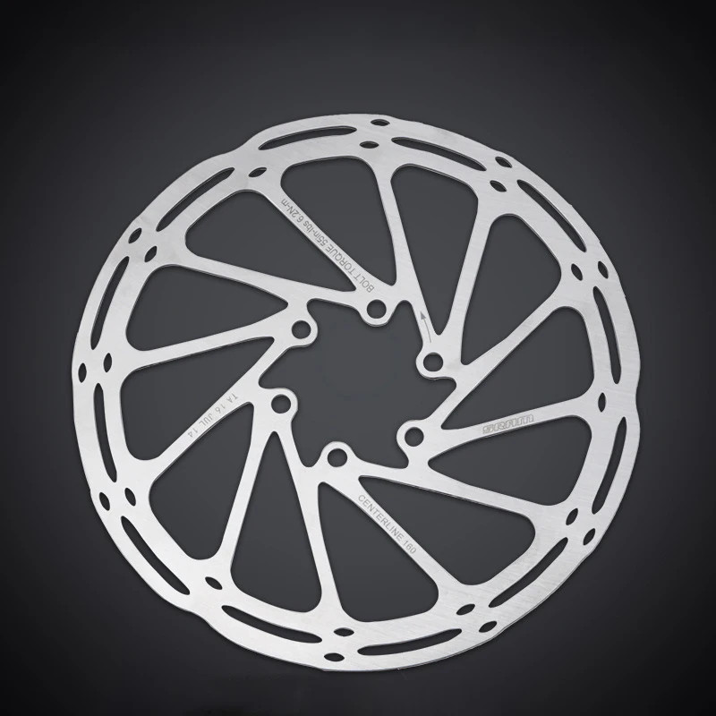 160Mm 180Mm 203Mm Stainless Steel MTB Road Hydraulic Brake Disc Rotors Centerlin