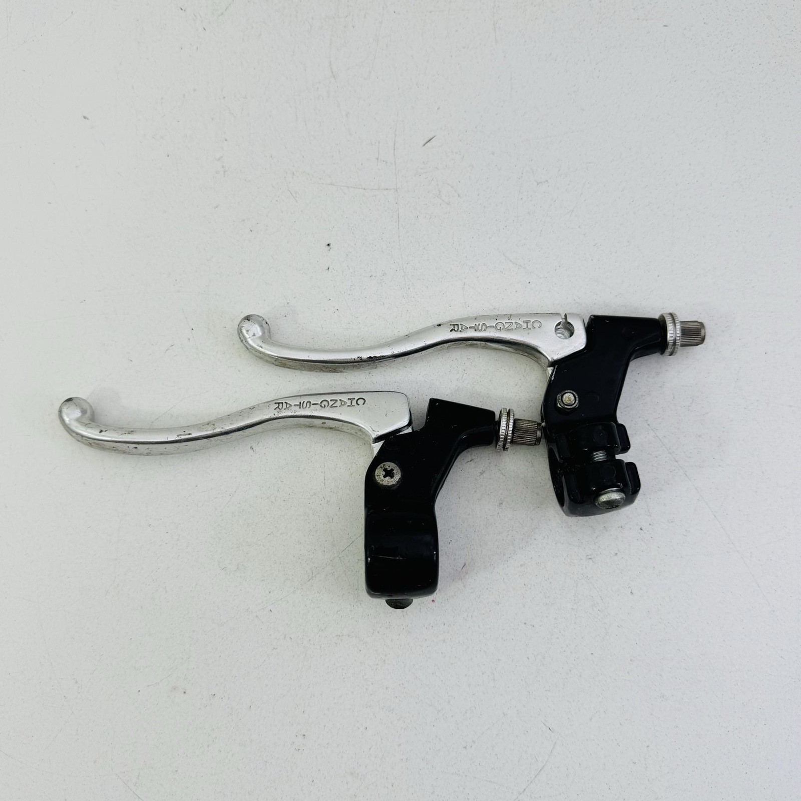 Vintage Chang Star Brake Levers Pair 22.2mm 4-Finger Black BMX Cruiser A40