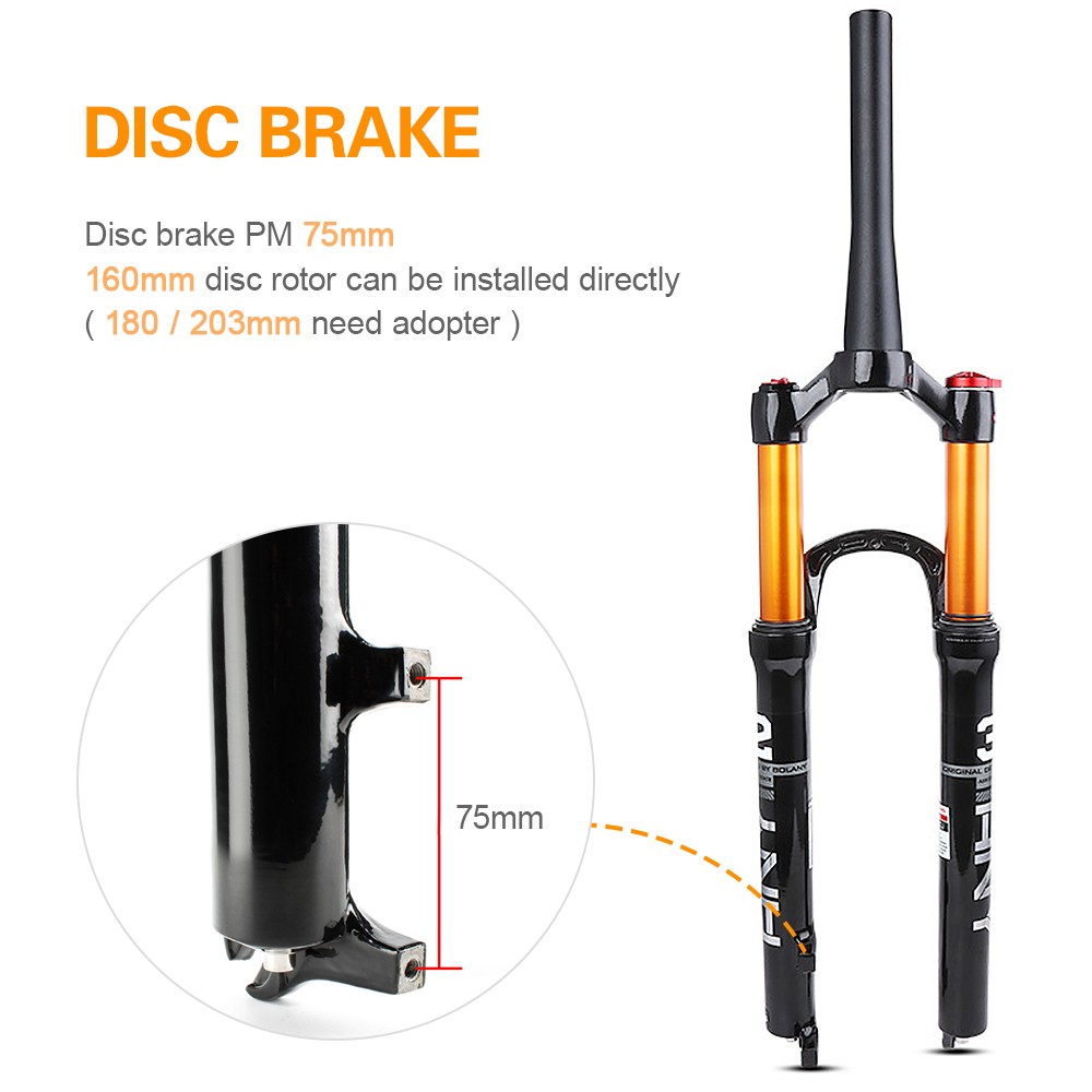 Ultra-light 29» Mountain Bike Air Front Fork With Remote Control Magnesium MUKY