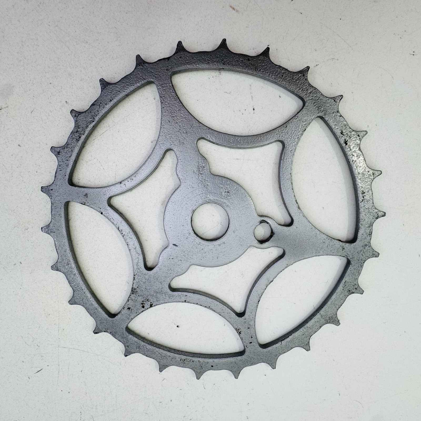 Vintage Skip Tooth Sprocket Chainring 50s Cruiser Balloon Tire Steel 26t Bike A1