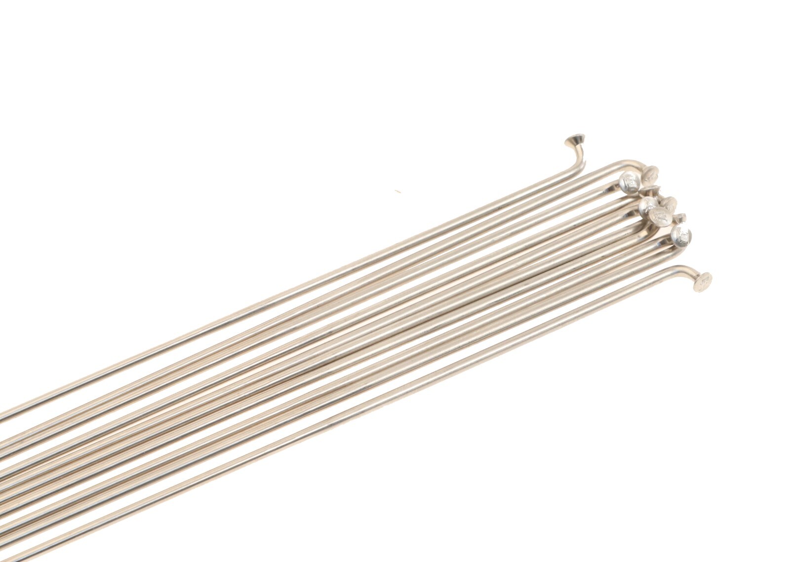 DT SWISS Competition Spokes 268mm 14g DB 2.0/1.8/2.0 J-Bend Lot of 10 Silver NEW