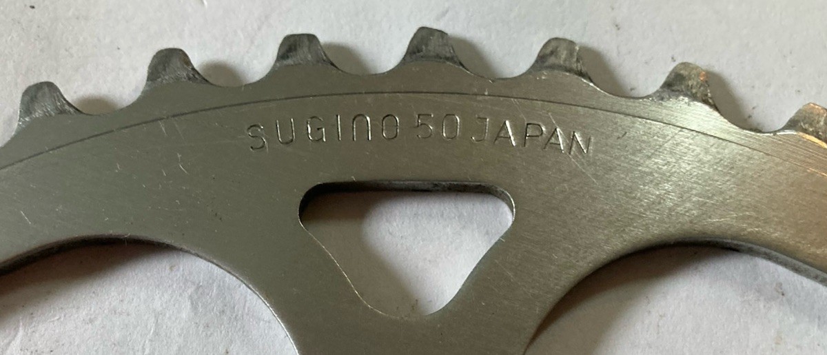 Vintage Sugino Chainring 50T 110 bcd