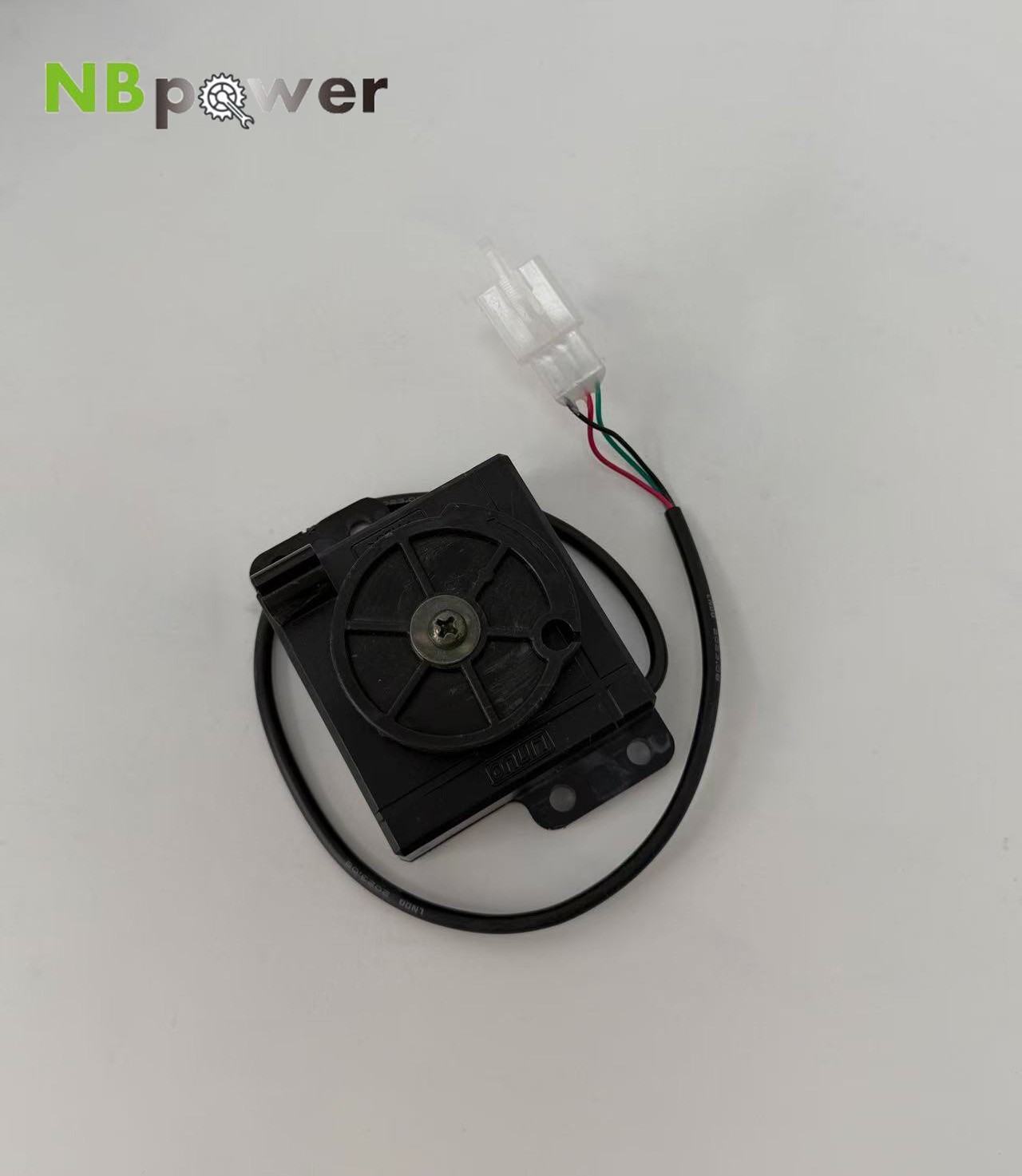 E-motorcycle throttle with central control box, used for Fardriver controller.