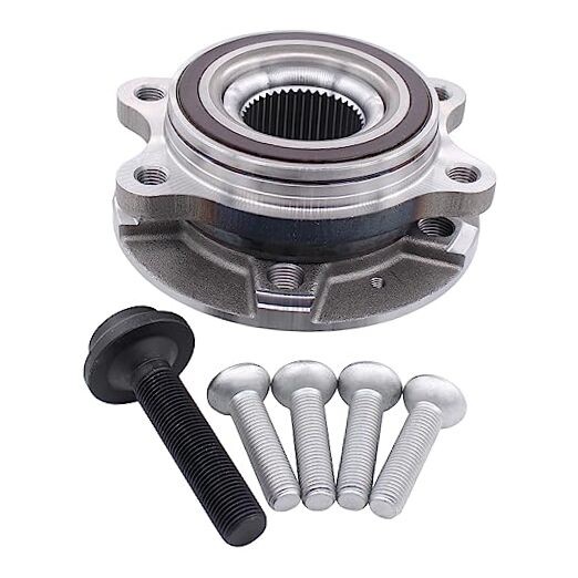 Front Left or Right Wheel Bearing and Hub Assembly with Bolts for Audi A4 A5