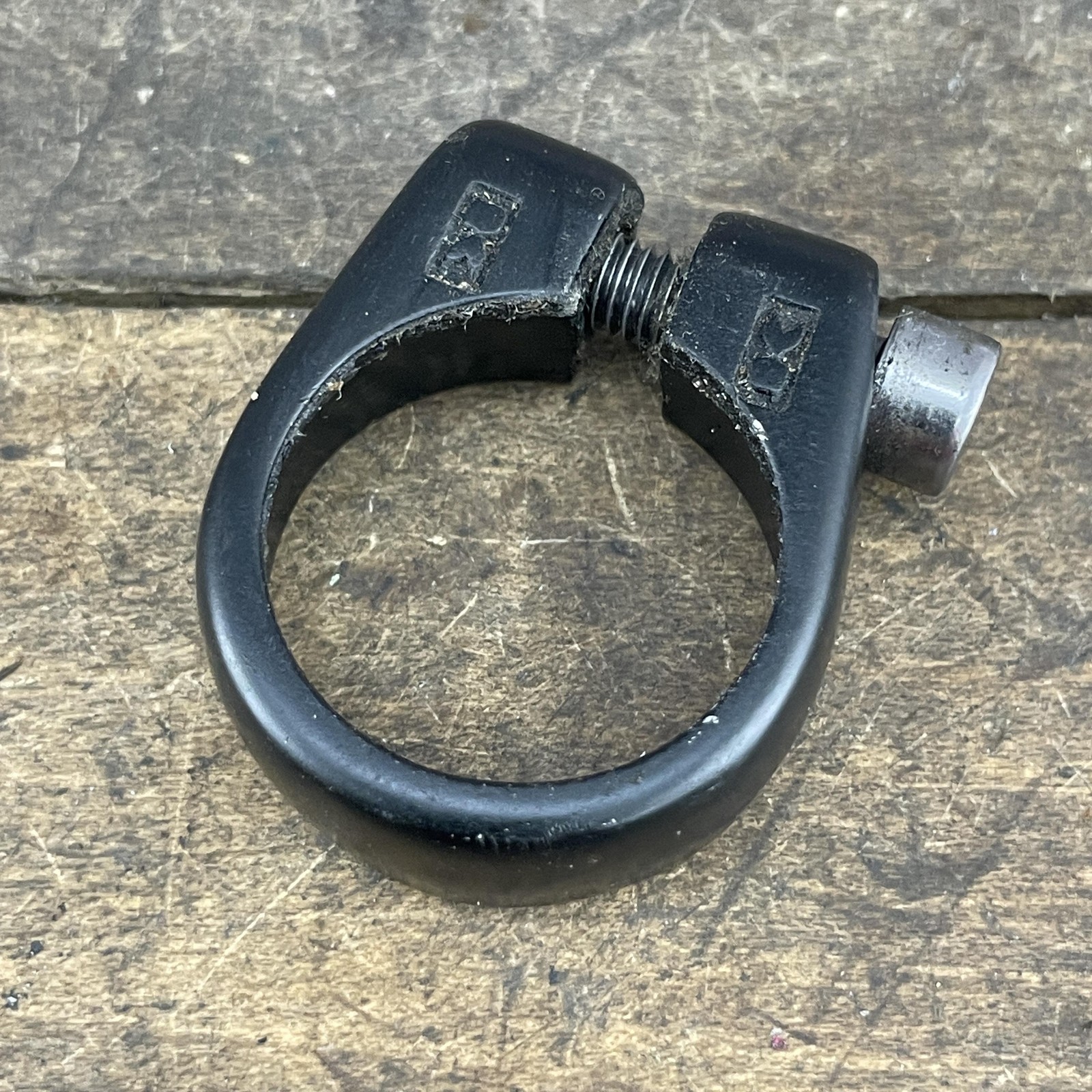 VIntage Kona Seatpost Clamp 29.8mm 30mm Black Bolt-On Single Bolt 90s MTB