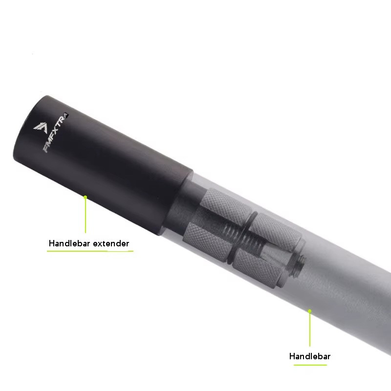 Handlebar Bar End Extension Plug Aluminum Alloy Handlebar Extender for MTB Bike