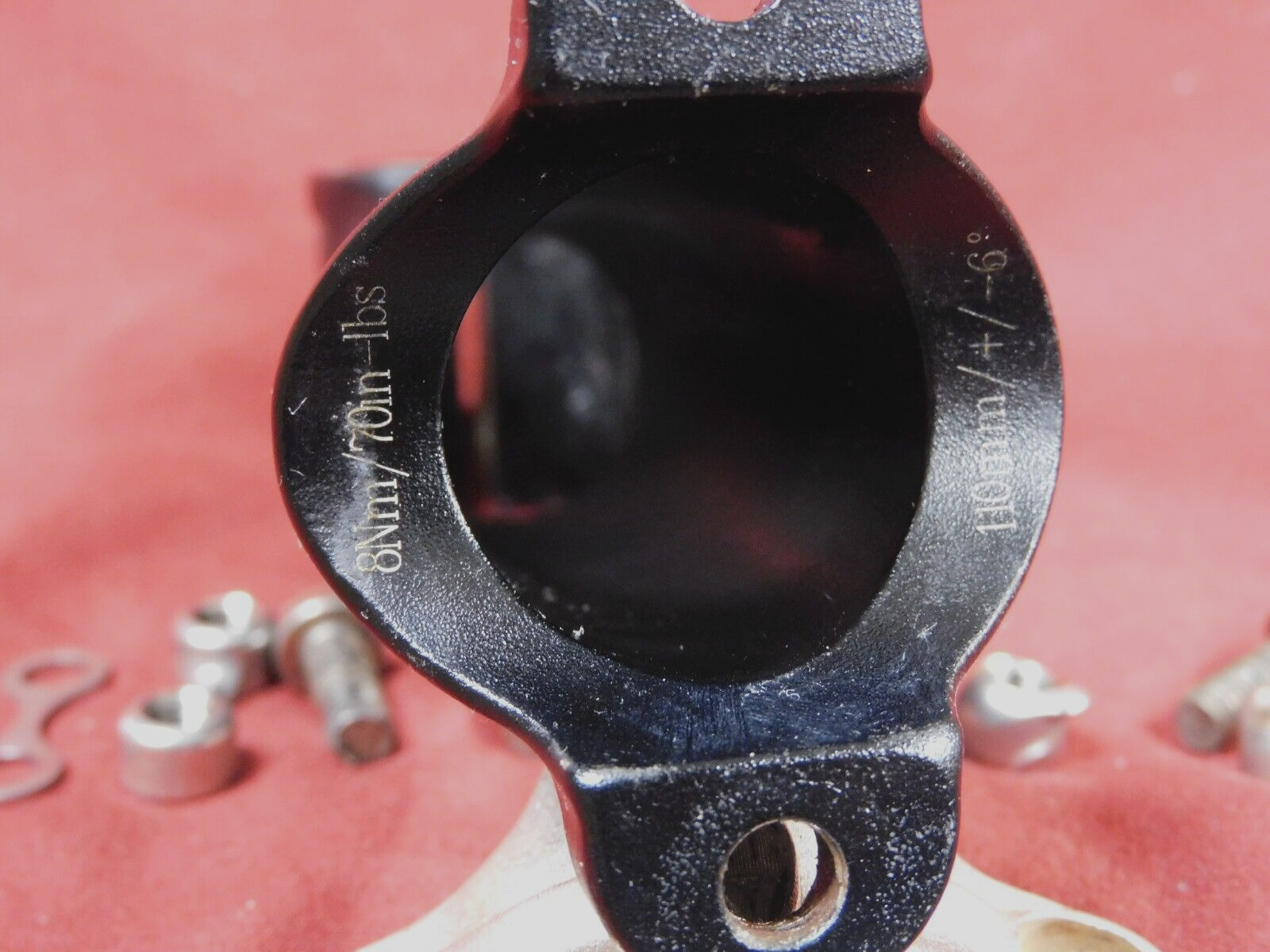 11 cm Threadless Easton EA70 Black Alloy Stem 1″ 1/8 x 110 mm x 31.8 mm +/-6°