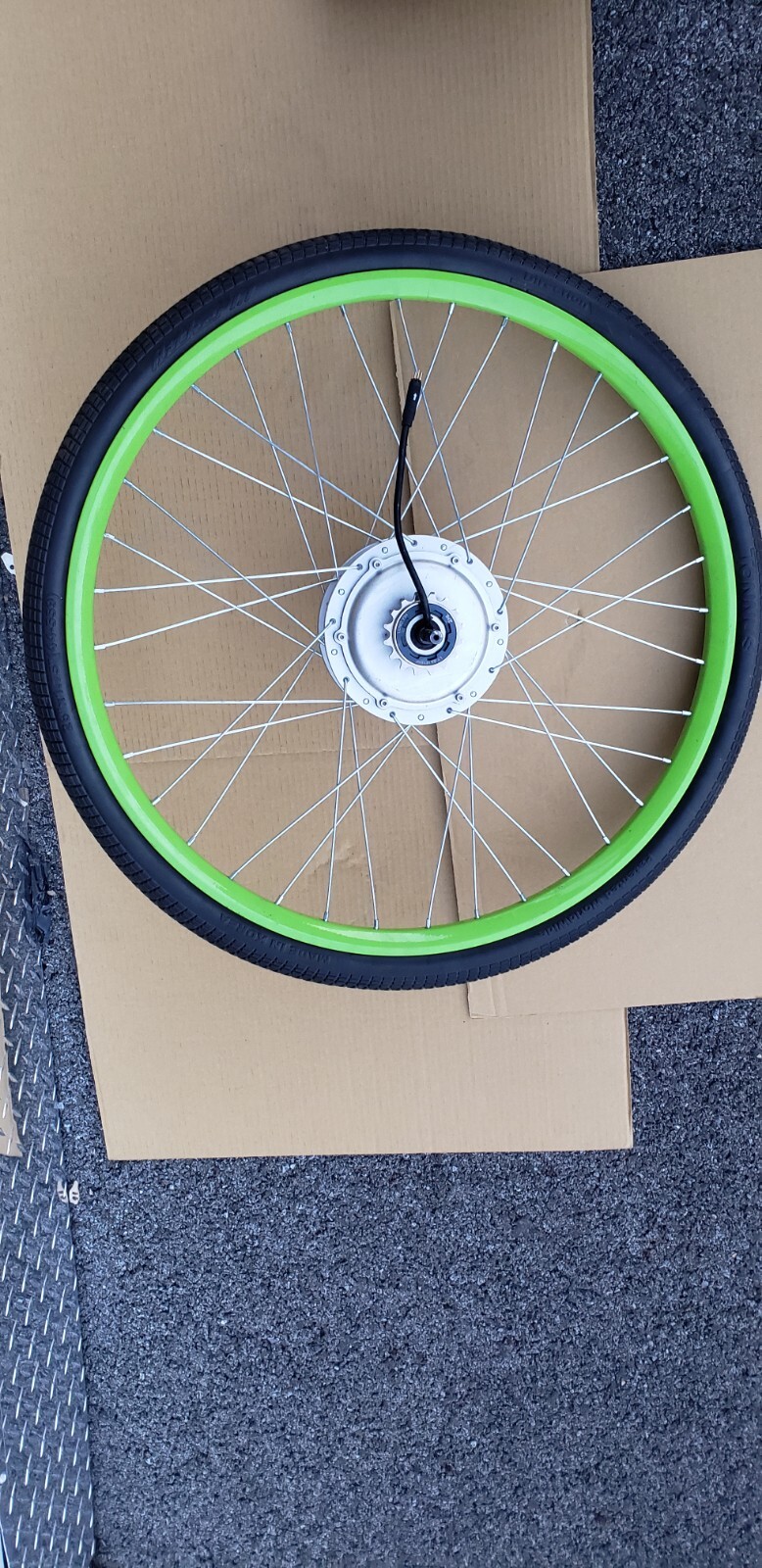 36V 500W Bafang Rear Hub DC Motor 26″ Wheel Kit