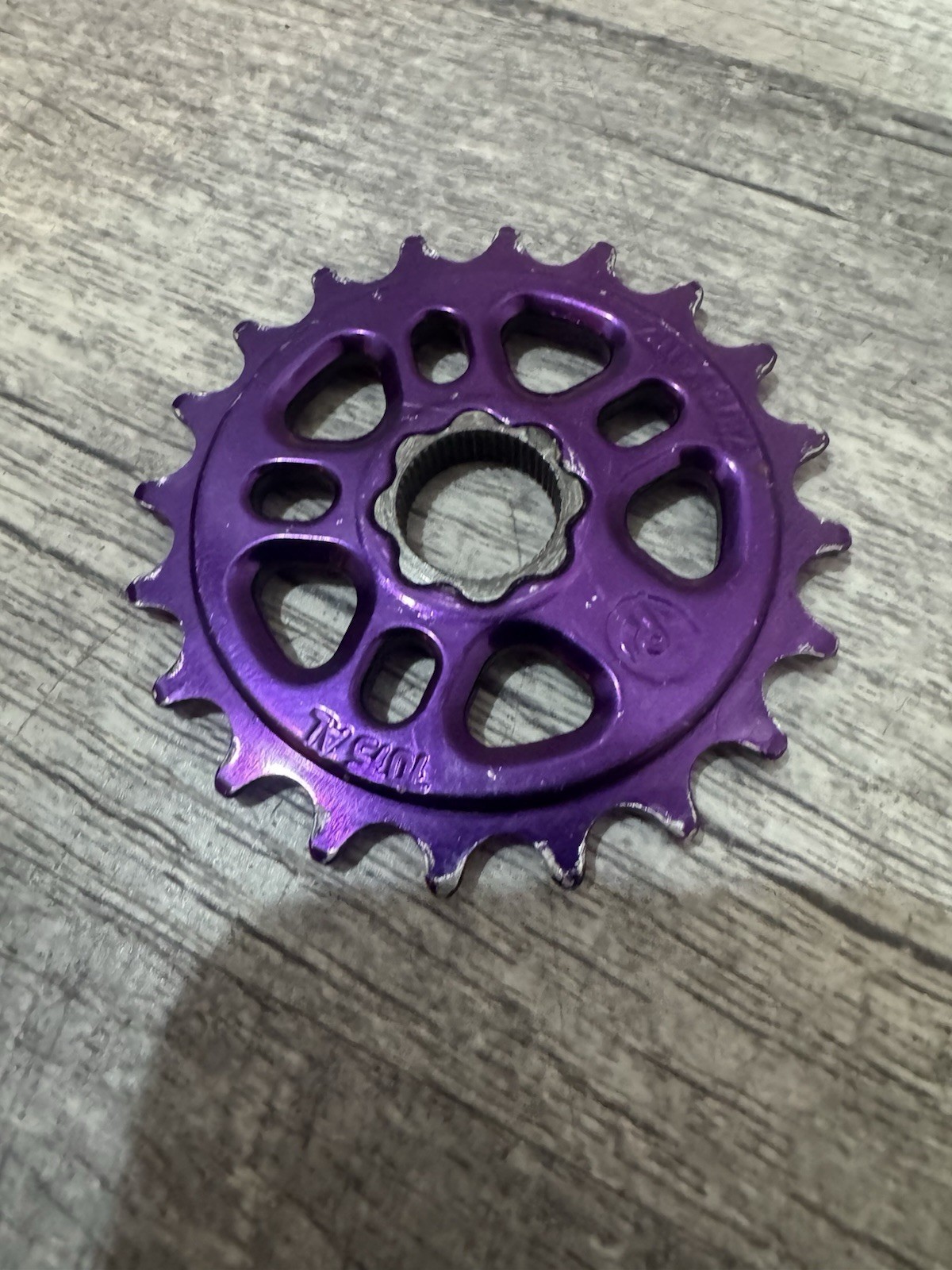 PROFILE BMX SPROCKET 3/4 In Retro Purple SPLINE DRIVE 20T