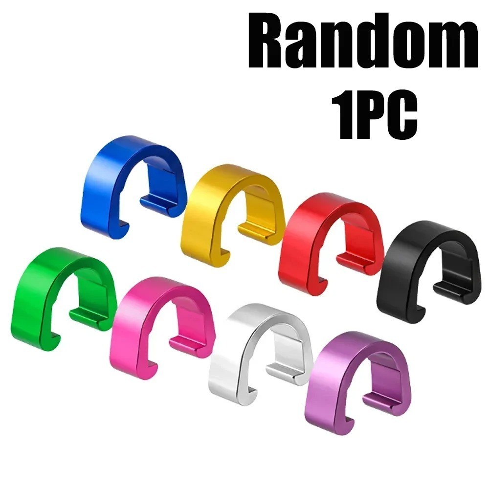 10PCS Bike Brake Cable Housing Clips Aluminum Alloy C-Clip Guide for MTB Road Bi