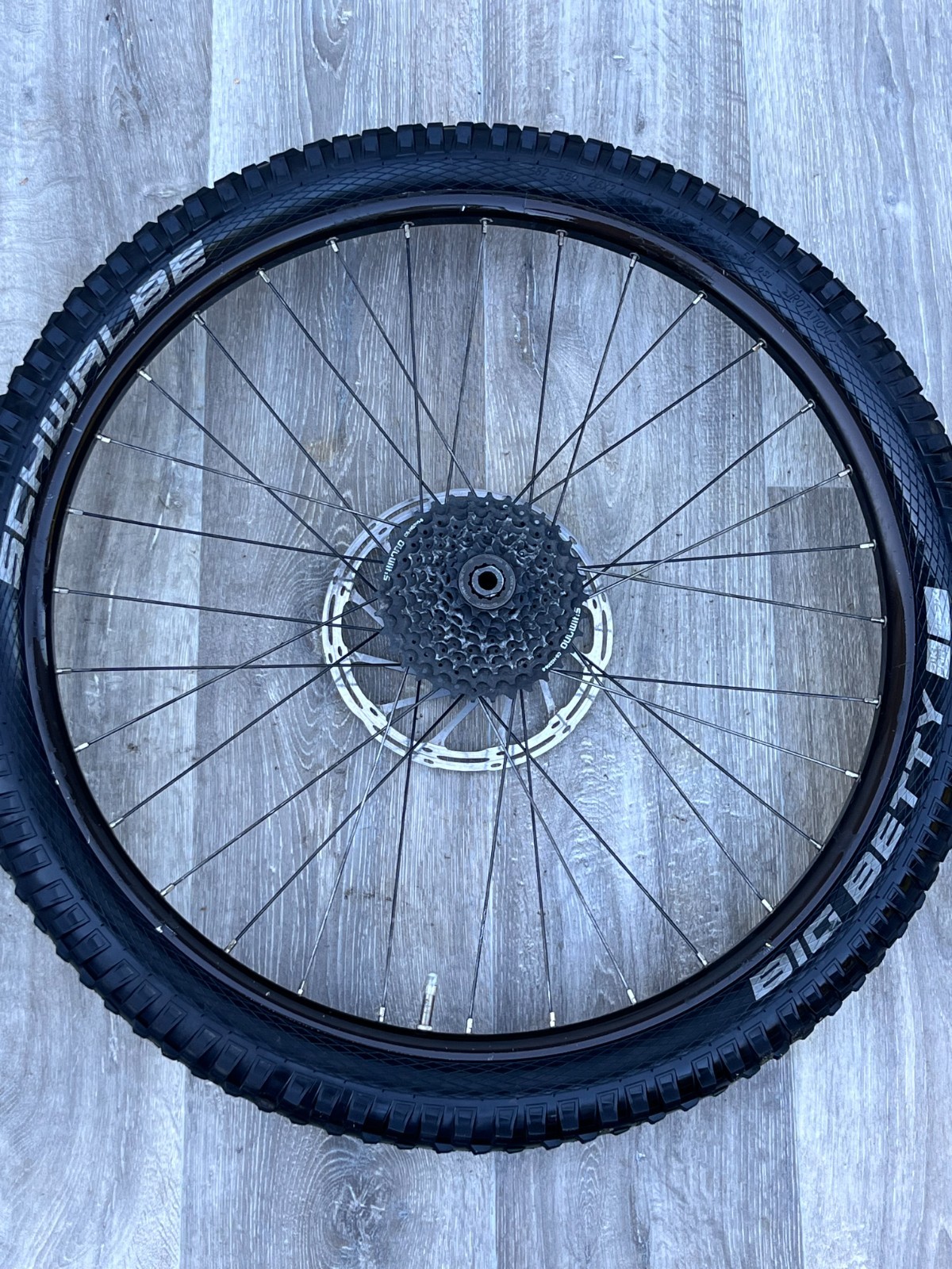 Rim rear wheel wheel 26 Cannondale Perp 26 Schwalbe Big Betty