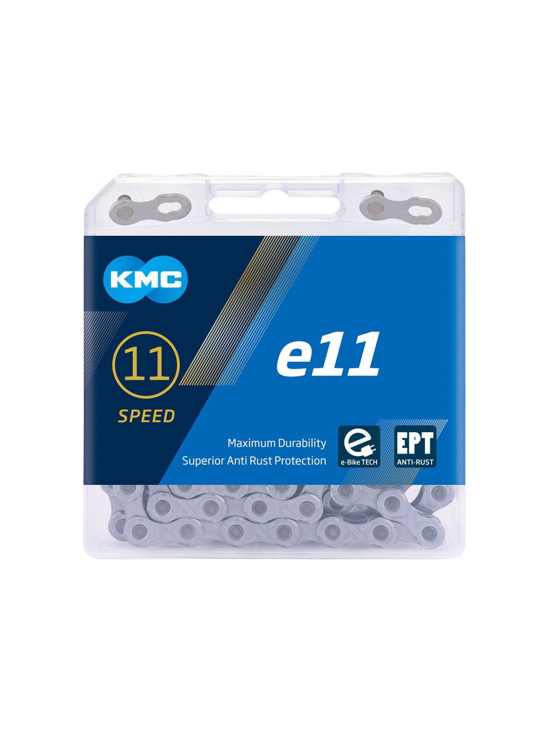 KMC e11 Sport EPT 11-Speed E-Bike Chain One size Grey