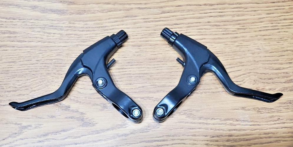 Bicycle 408 alloy brake lever set all black