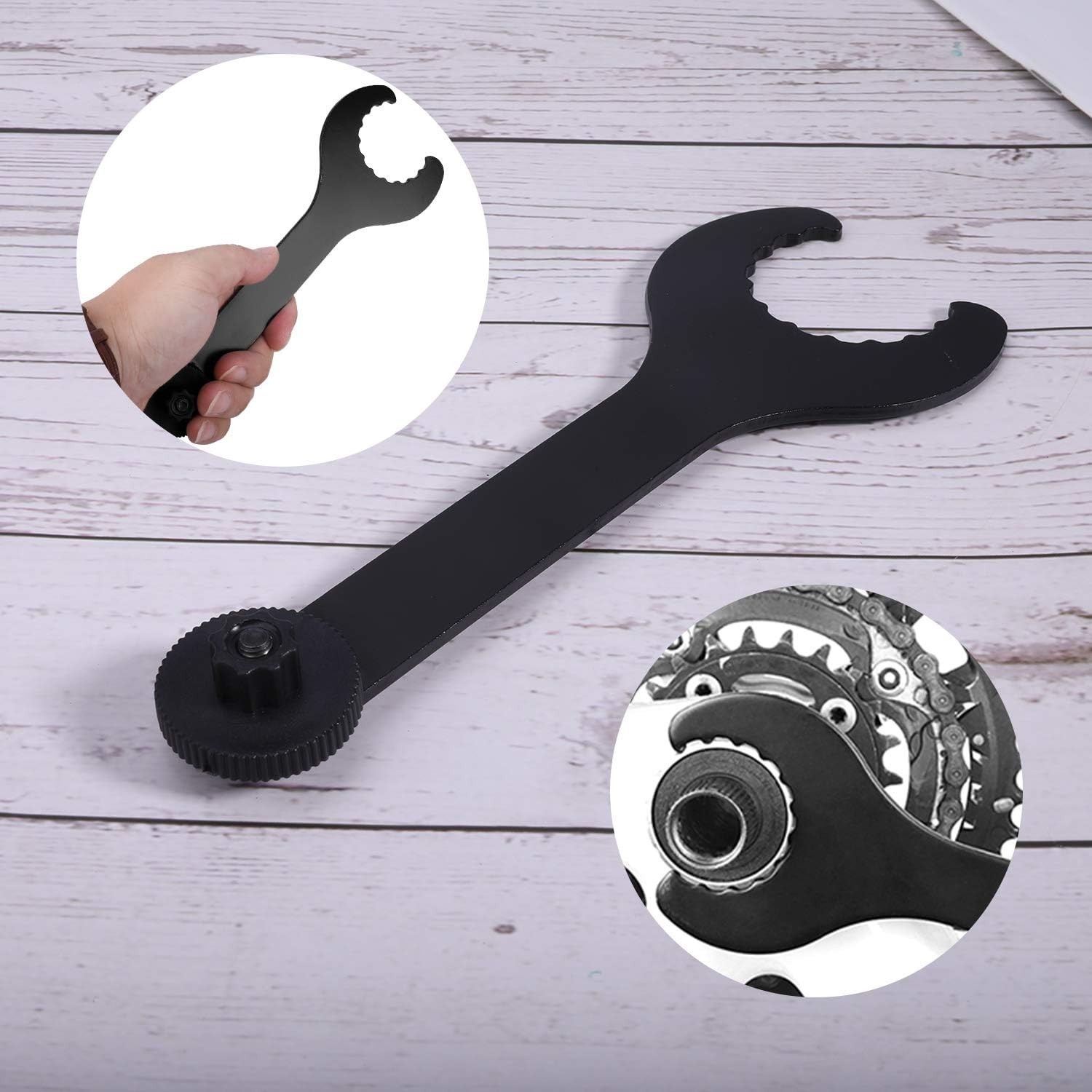 Shimano Hollowtech II Bottom Bracket Wrench – Durable Carbon Steel Bike Tool