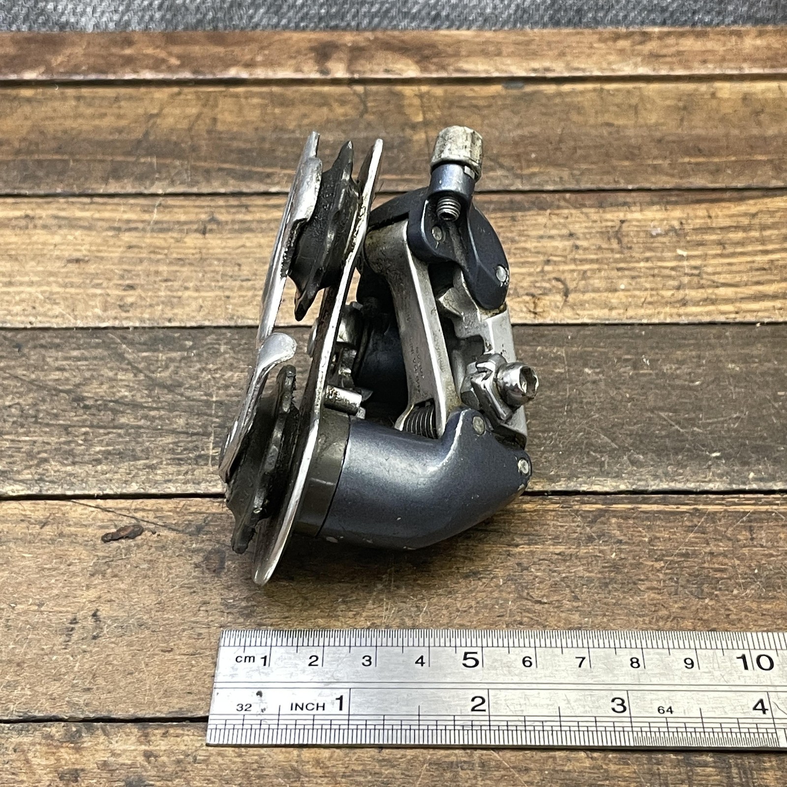 Vintage SunTour GPX Rear Derailleur Short Cage Hanger Silver Japan Road 220g