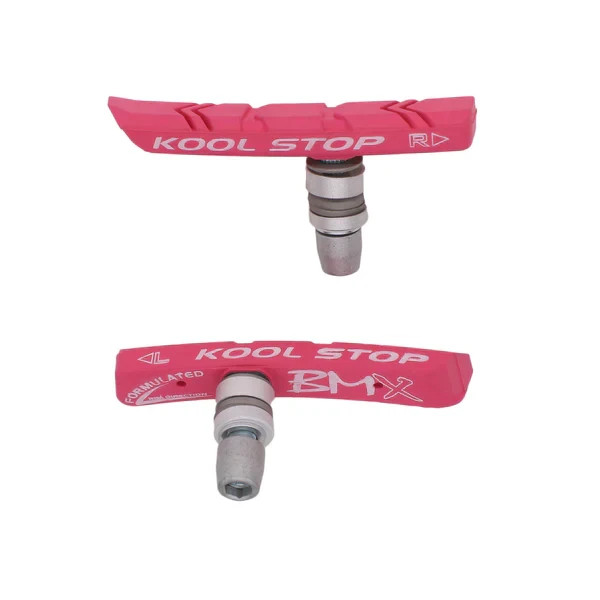 KOOL STOP BMX BRAKE PADS – KOOLSTOP – 78.5mm – 1 PR – PINK
