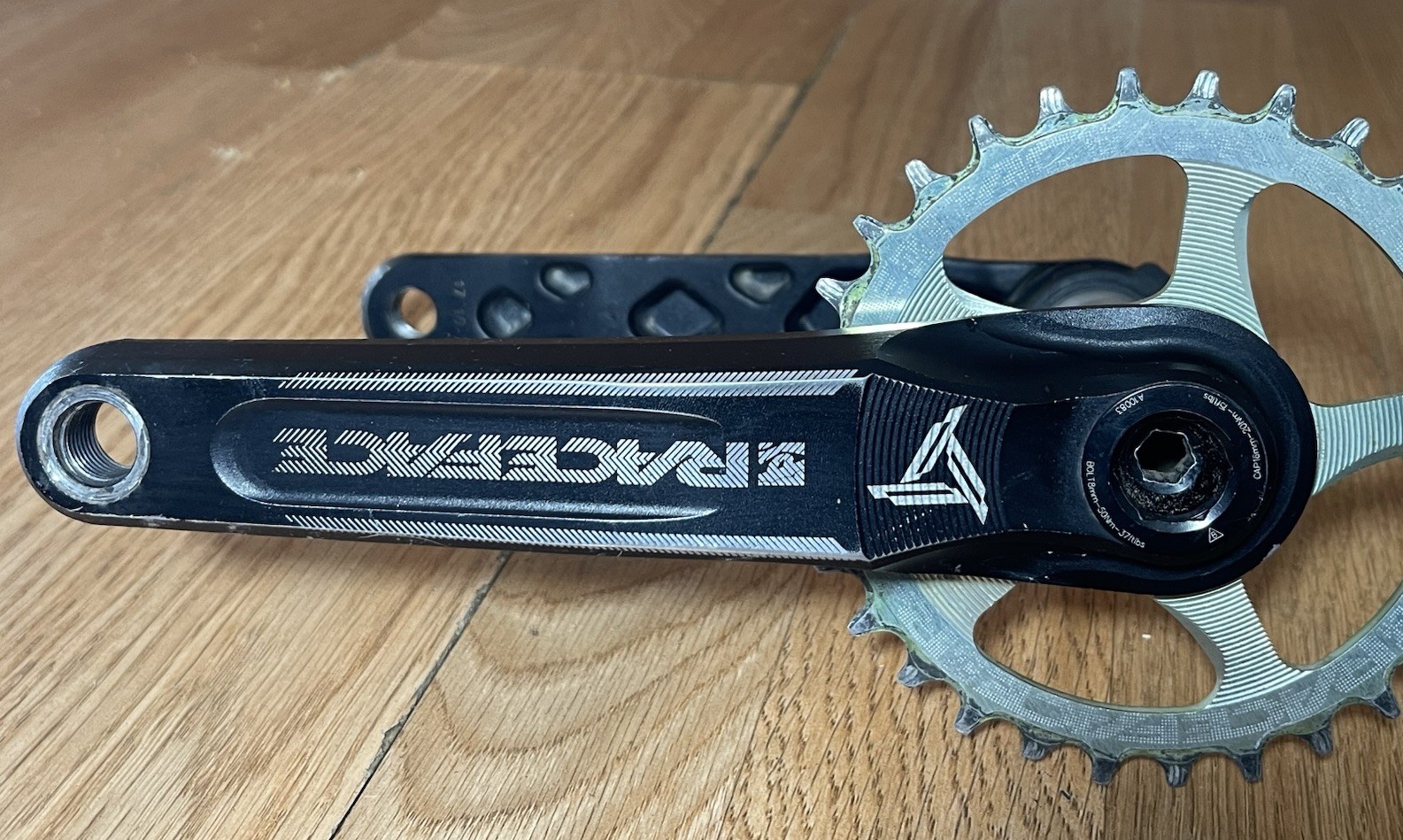Race Face Turbine 175mm Single Speed Crankset 30t Black