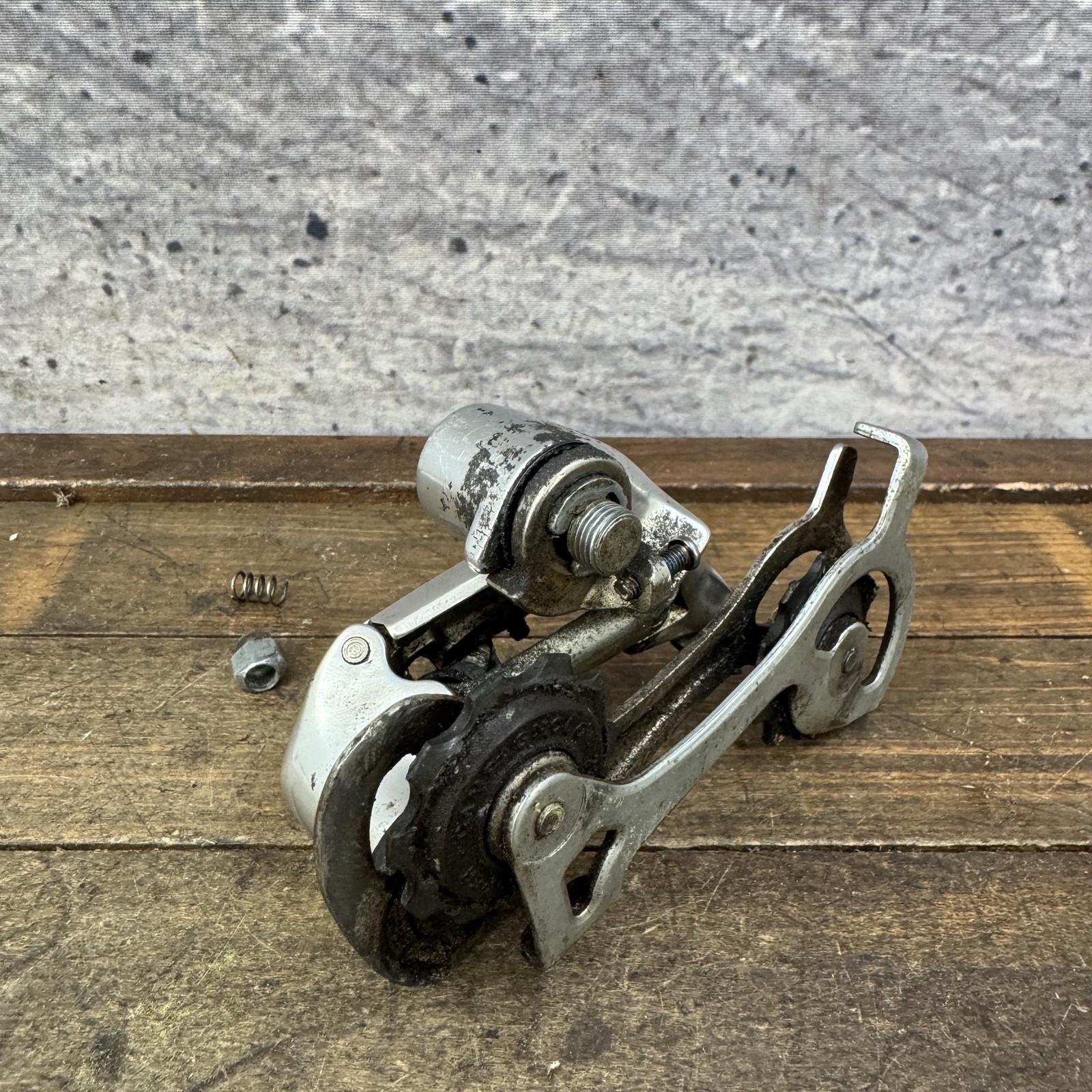 Vintage Campagnolo Mirage Rear Derailleur Long Cage Pulley PInch Bolt PARTS