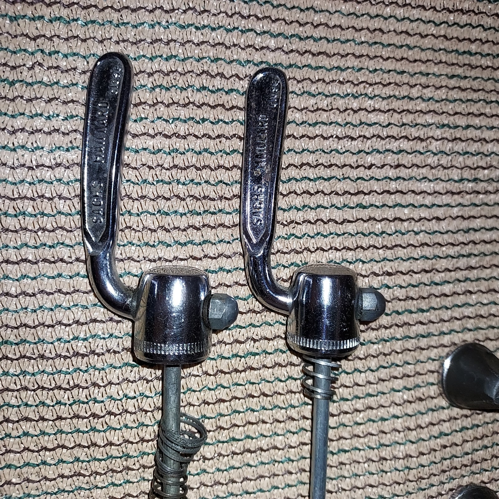 2 Vintage Sachs Maillard Front/Rear skewers 130mm 160mm
