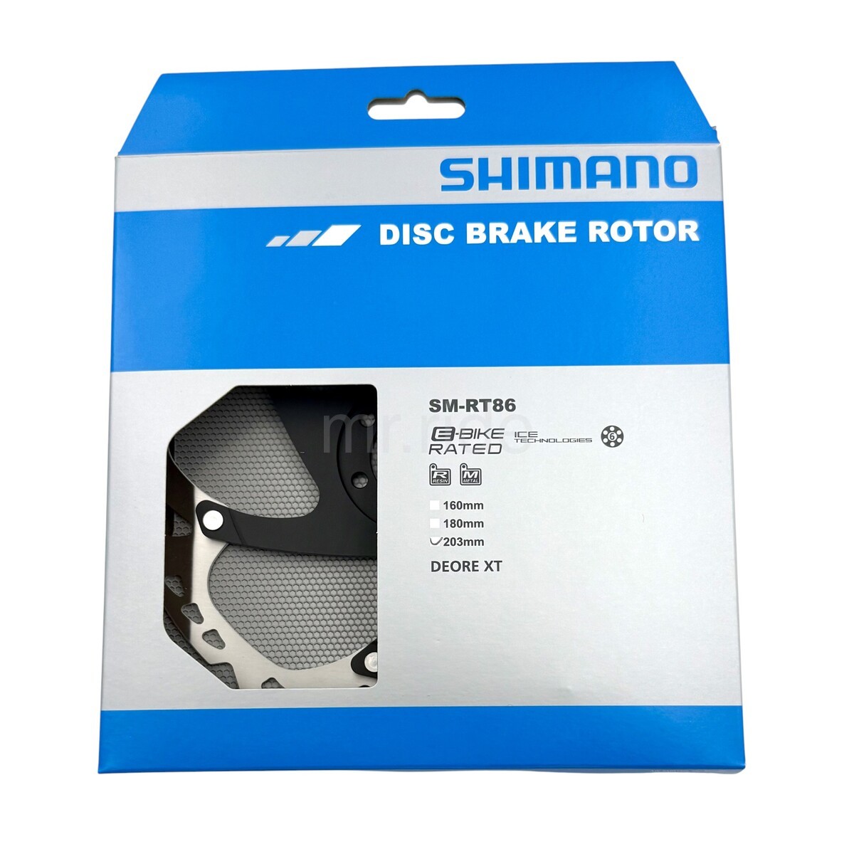 Shimano DEORE XT SM-RT86 203mm,ICE-TECH MTB Bicycle Bike Disc Brake Rotor New