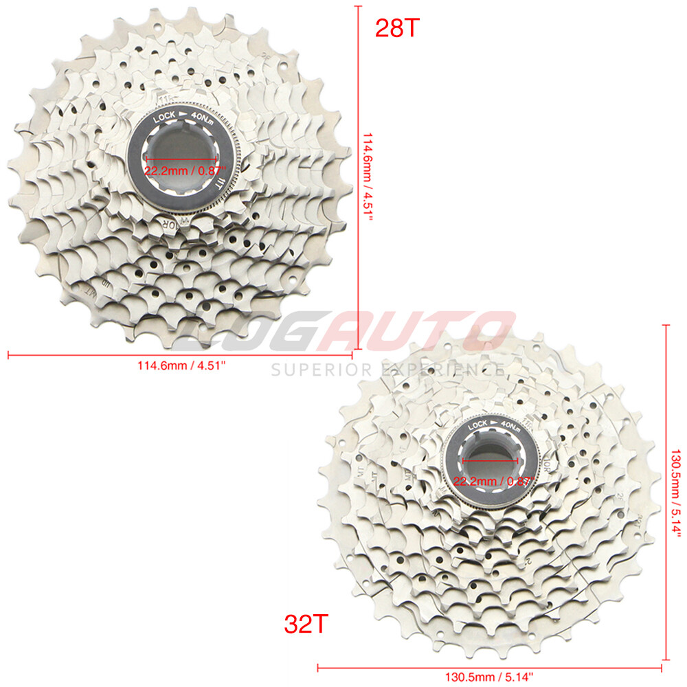 11-28T / 32T Cassette Freewheel 11 Speed Cog Sprocket for Shimano SRAM Road Bike