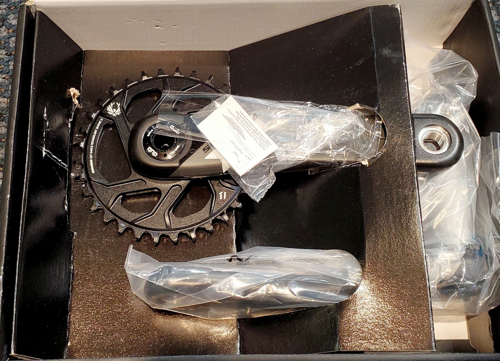 NEW SRAM X01 Eagle DUB X-SYNC2 Direct Crankset 175mm 32T 12 Speed Gray Free S&H