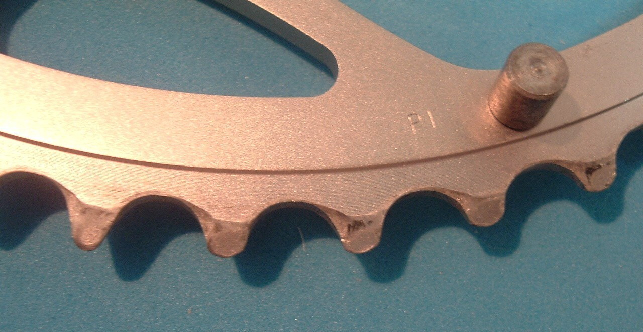 Shimano Deore XT M730 F-46T x 110BCD MTB Chainring-3x-5 to 9-Spd- ’91- VGC+
