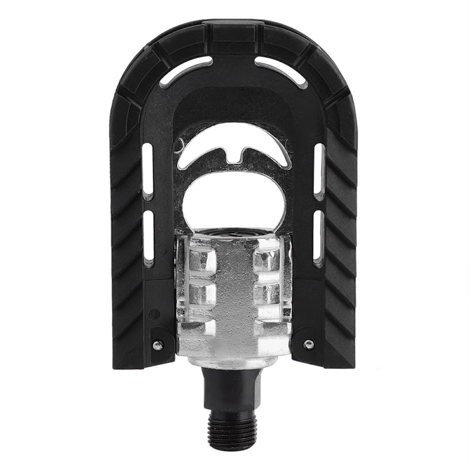 One Pair Bike Bicycle Pedals Outdoor Cycling Folding Plastic Aluminum Alloy