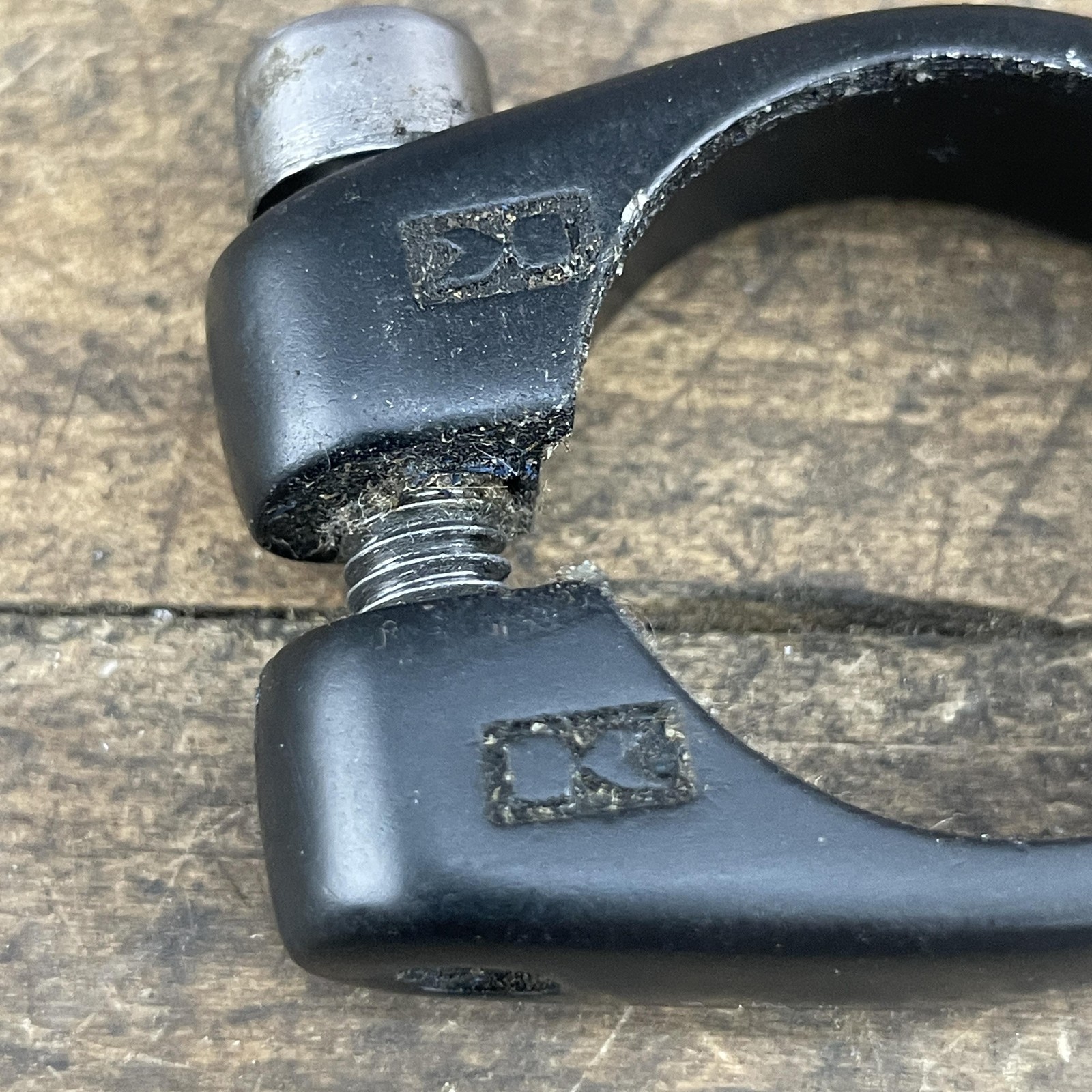 VIntage Kona Seatpost Clamp 29.8mm 30mm Black Bolt-On Single Bolt 90s MTB