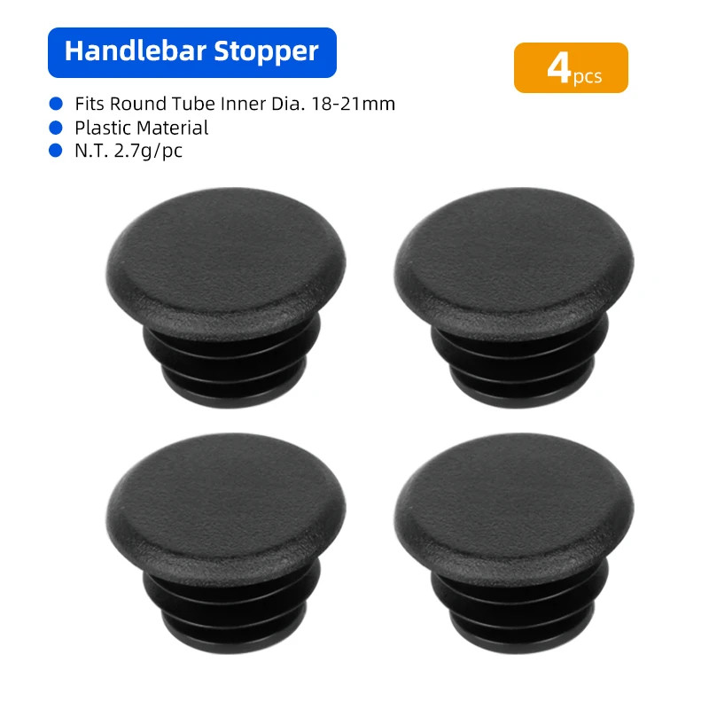 Bicycle Handlebar End Expansion Plug MTB Road Drop Bar Plastic Lid Folding Scoot