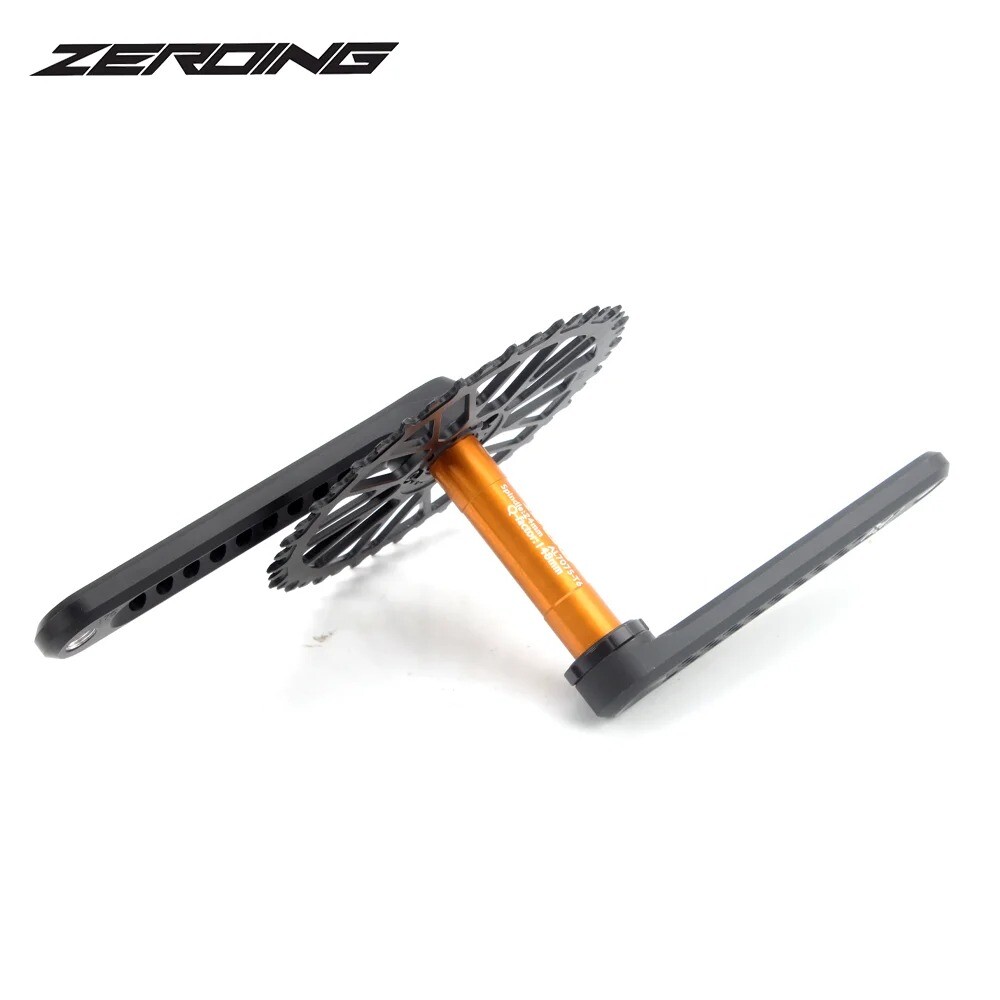 ROAD Bike Crankset CRS Hollow Crank Chainring 7075 Shaft CNC GRAVEL Spider Sram