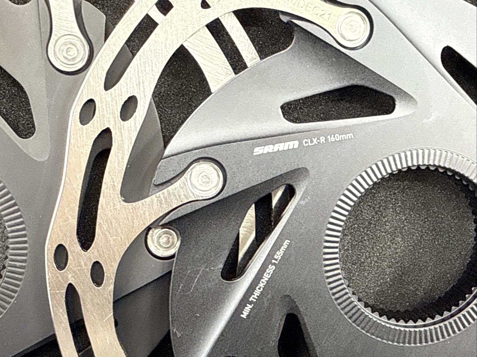 2pcs SRAM Centerline XR Disc Brake Rotors 160mm Centerlock CLX-R Road Bike Rotor